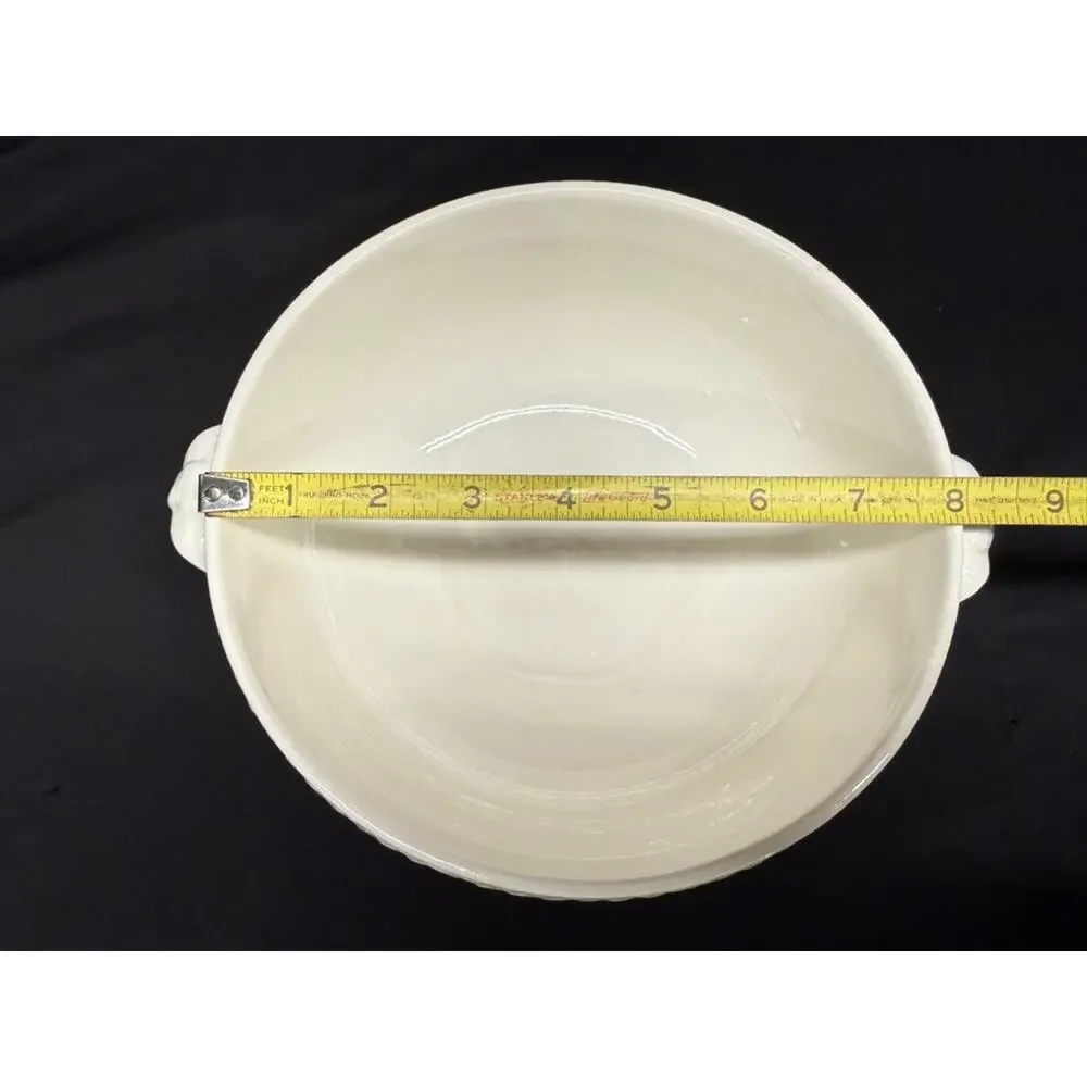 Wedgwood Edme Etruria Barlaston Covered Casserole Dish Tureen Ram Heads Vintage